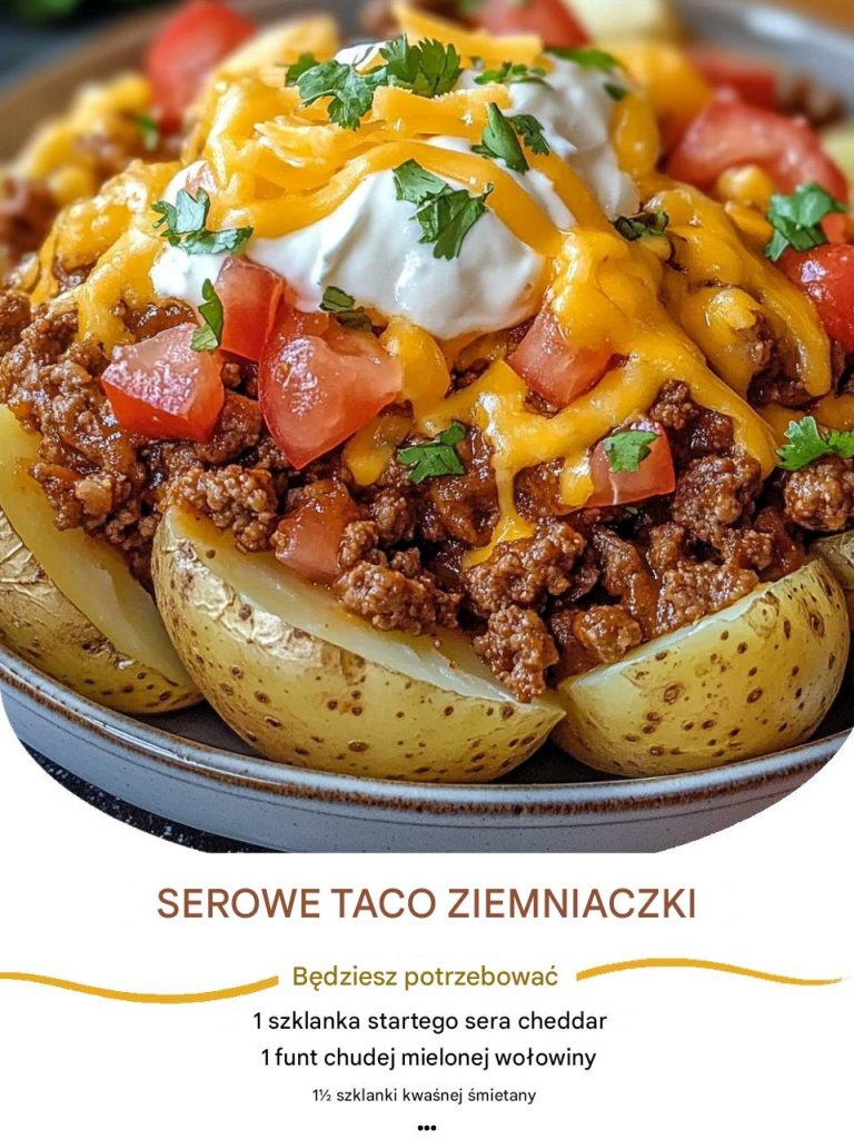 Pieczone ziemniaki z taco