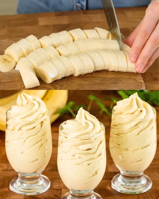 Deser bananowy Romig