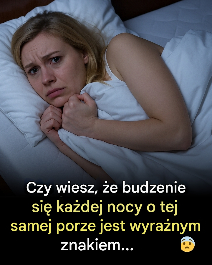 Czy otwierasz oczy o tej samej porze każdej nocy? Dowiedz się, co to ujawnia