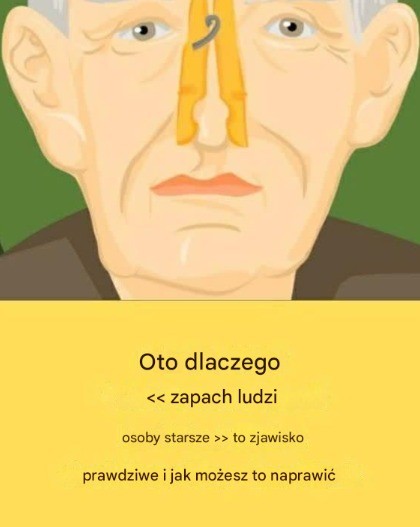 Oto dlaczego „zapach starej osoby” jest prawdziwy i jak sobie z nim poradzić Artykuł w pierwszym komentarzu